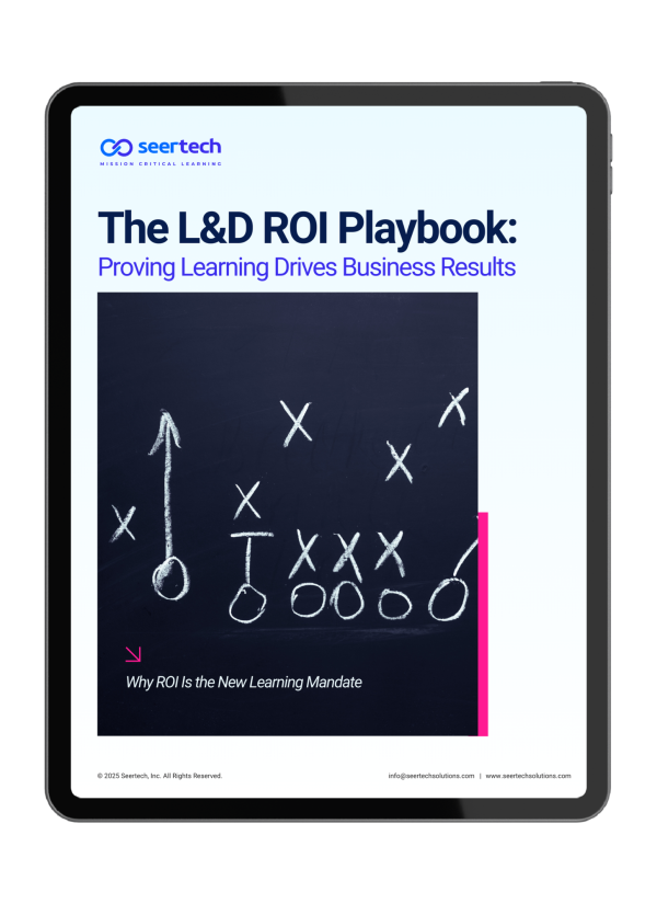 roi-playbook-tablet Seertech's ROI Playbook cover displayed on a tablet view